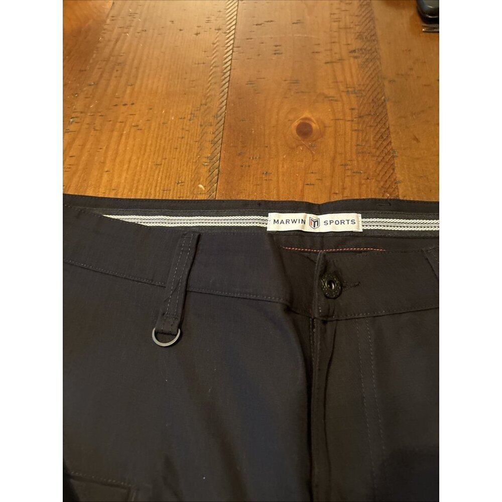 Martin Sports Cargo Shorts Black Size 36 NWT Heavy Motorcross - Picture 2 of 6